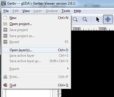 gerbv open layers