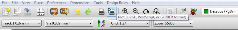 open plot